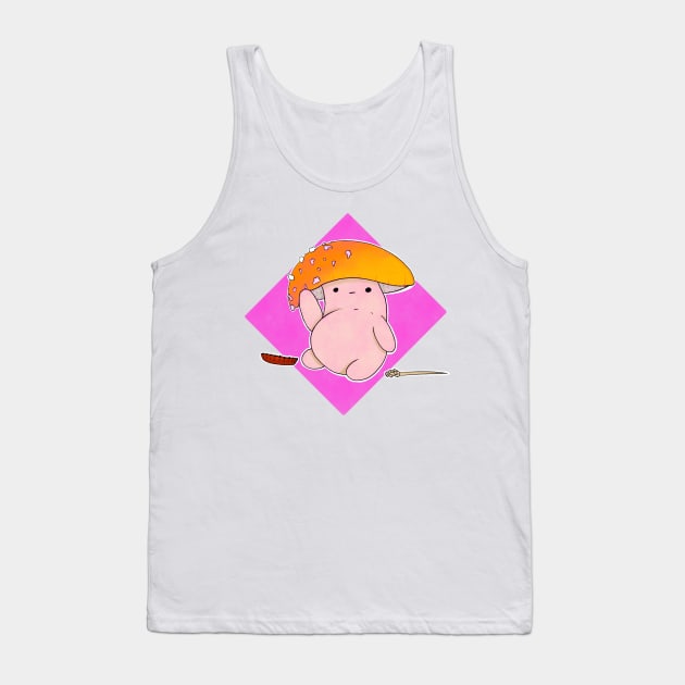 Shroomy the Guardian Tank Top by pkmnTrainerJosh